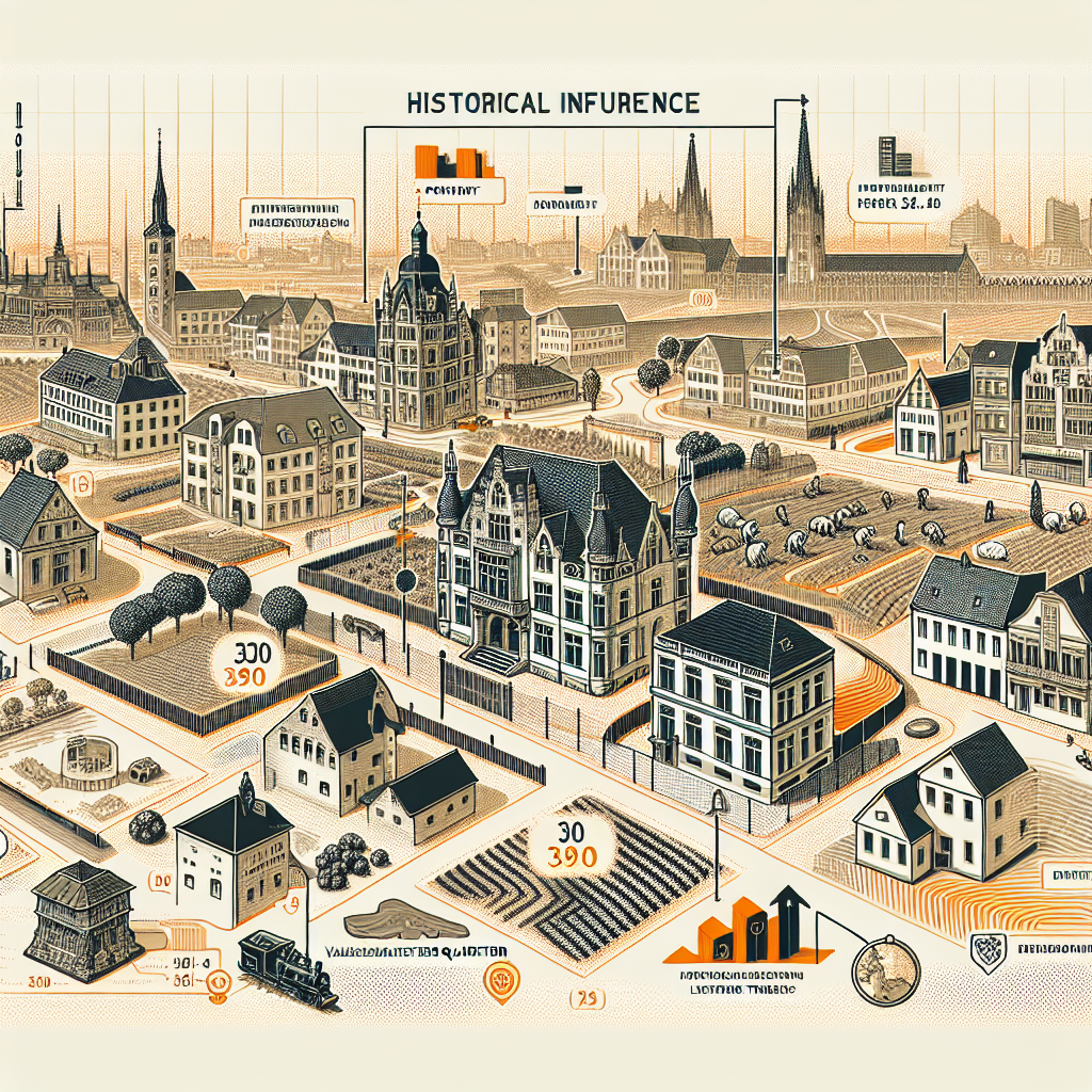 Historische Einflüsse auf Bodenrichtwerte im Vaalserquartier Aachen